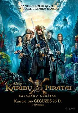 Karibų piratai. Salazaro kerštas